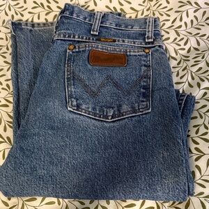 Wrangler Men's Relaxed Fit Denim Jeans